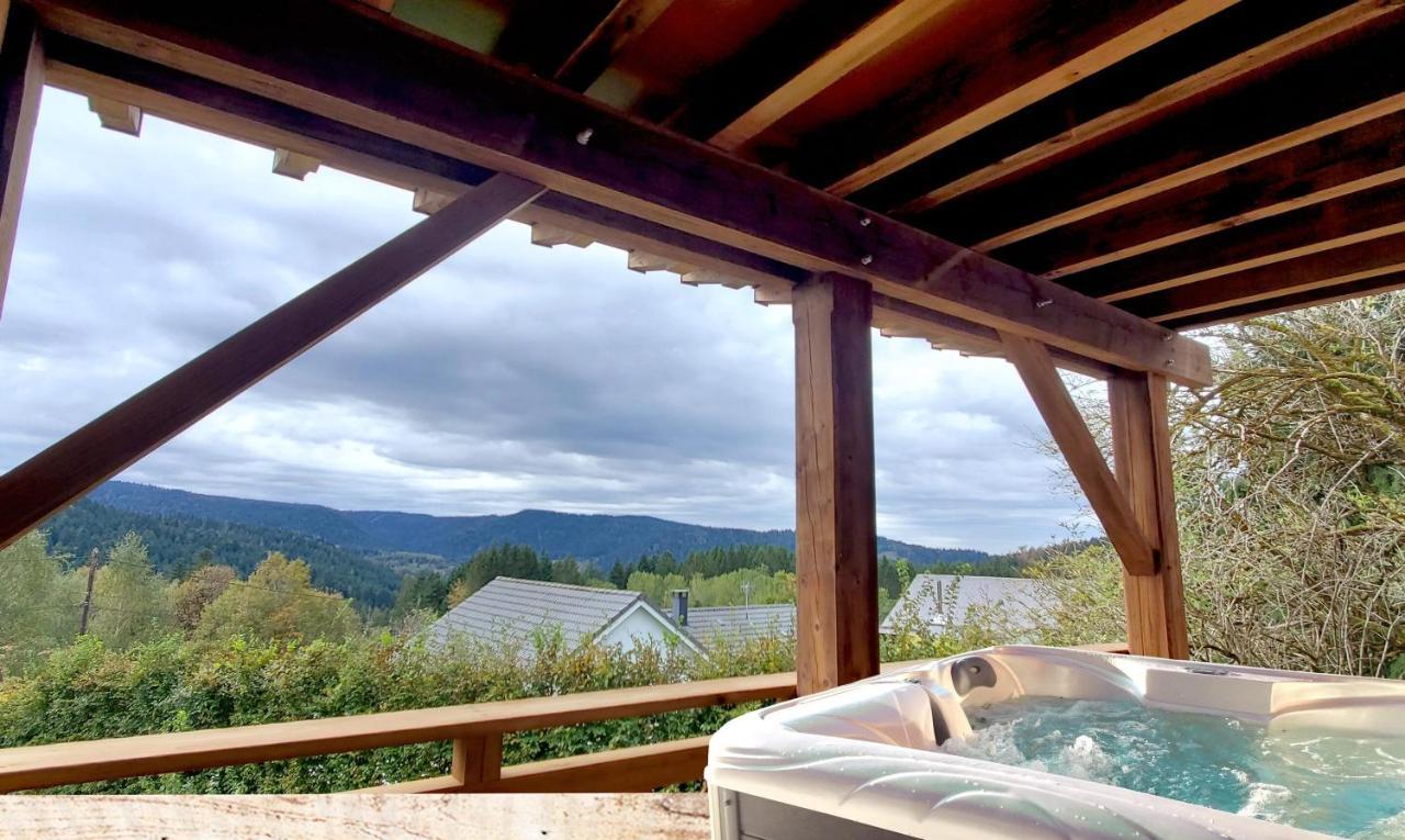 Gite Panoramique Et Spa De Liezey La Source Eksteriør bilde